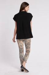 Tyler Boe Faux Suede Leopard & Tiger Pant