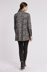 Tyler Boe Crissy Jacquard Tunic Bi Cheetah