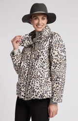 Tyler Boe Cheetah Puffer Jacket