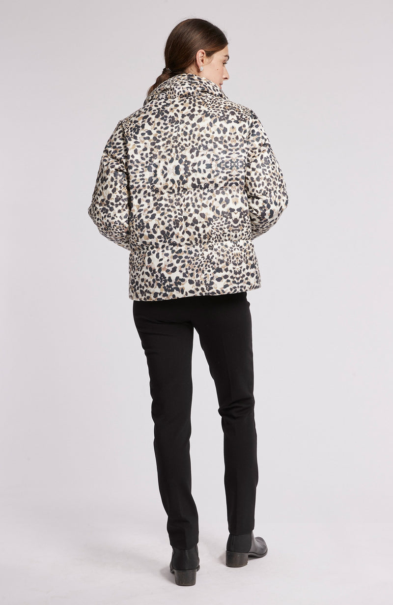 Tyler Boe Cheetah Puffer Jacket