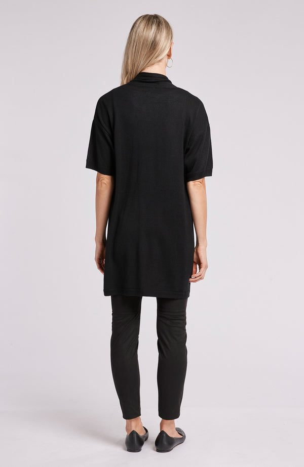 Tyler Boe Silk Cashmere Cardigan Black