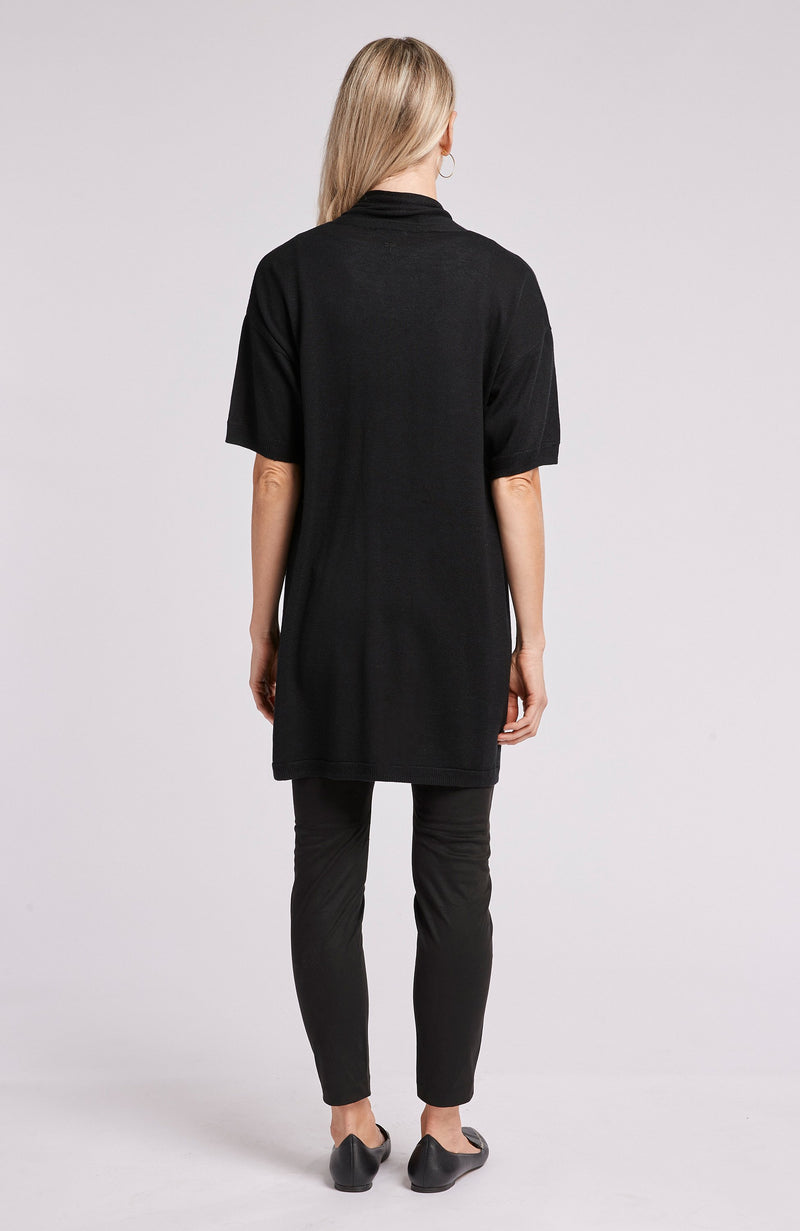 Tyler Boe Silk Cashmere Cardigan Black