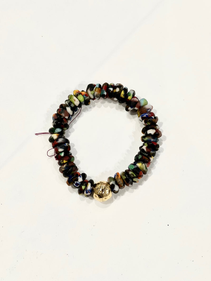 Virtue Heishi Clay Bracelet With Ball