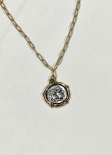 Virtue 16" Small Antique Coin Necklace