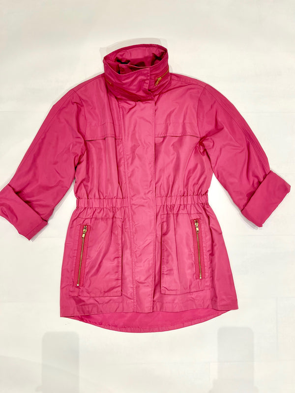 Tyler Boe Newport Rain Slicker Hot Pink