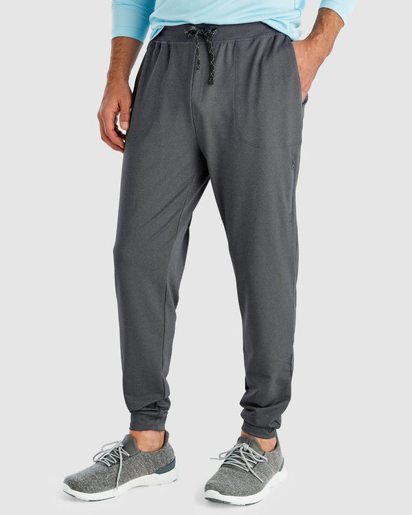 Johnnie-O Alta PREP-FORMANCE Joggers Charcoal