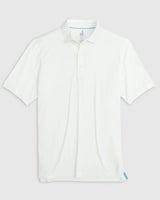 Johnnie-O Huron Heathered Polo White