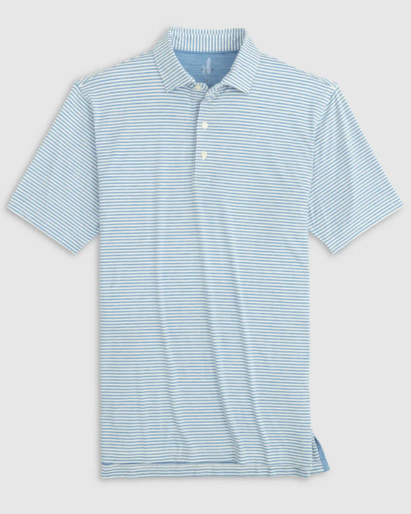 Johnnie-O Seymour Striped Polo Maverick