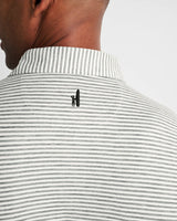 Johnnie-O Seymour Striped Polo Heather Black