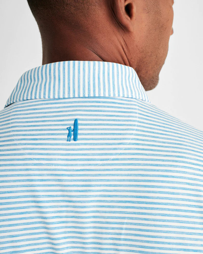 Johnnie-O Seymour Striped Polo Maverick