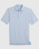 Johnnie-O Crew Striped Polo Maliblu