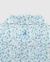 HENDRICK PRINTED POLO IN MALIBLU BY JOHNNIE-O