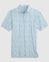HENDRICK PRINTED POLO IN MALIBLU BY JOHNNIE-O