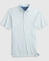 Johnnie-O Andreas Printed Polo White