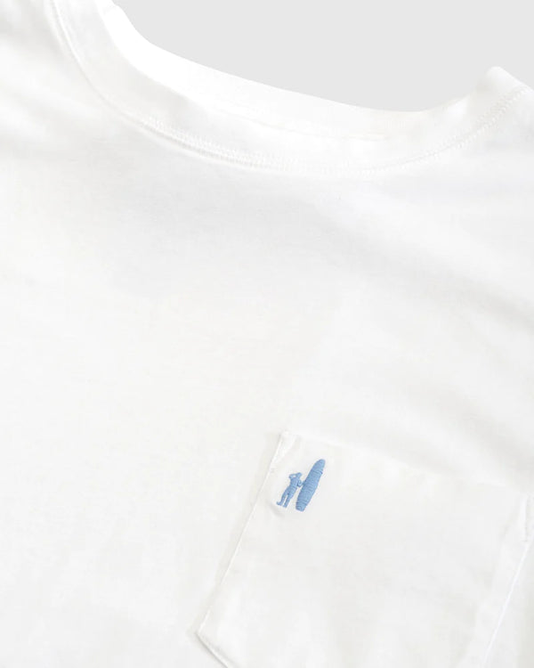 Johnnie-O Big and Tall Dale T-Shirt White