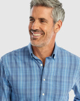 Johnnie-O Conover PREP-FORMANCE Button Up Shirt Wake