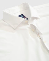 Johnnie-O Tradd PREP-FORMANCE Button Up Shirt White