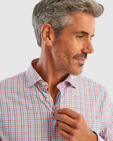 Johnnie-O Cary PREP-PERFORMANCE Button-Up Shirt Confetti