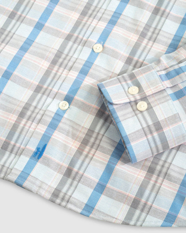 Johnnie-O Lazio PREP-FORMANCE Button Up Shirt Maliblu