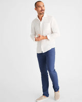 Johnnie-O Felix Hangin' Out Button Up Shirt White