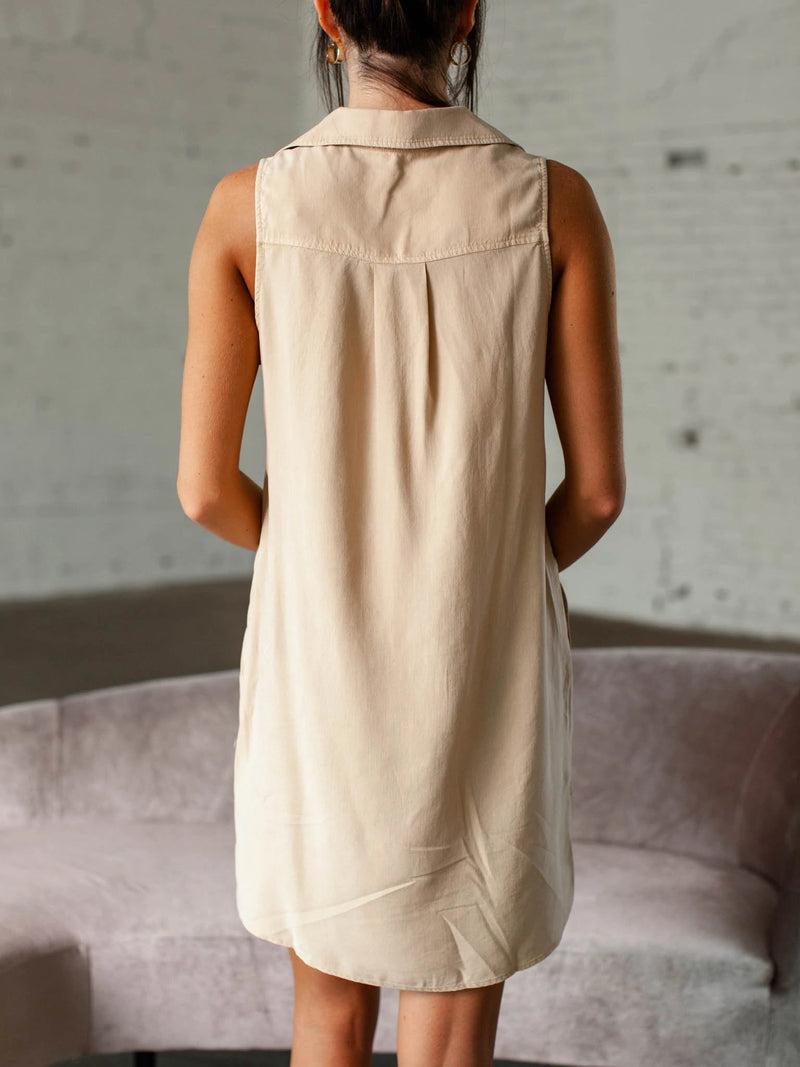 dahl sleeveless asymmetric dress Afrm Dahl Asymmetrical Sleeveless Dress In Hibiscus Shell - 25% Off