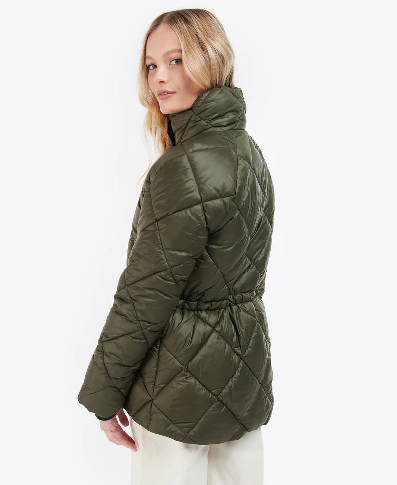 Barbour Hoxa Quilted Jacket Sage