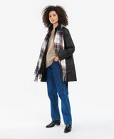 Barbour Hailes Tartan Wrap Midnight Berry