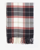 Barbour Hailes Tartan Wrap Midnight Berry