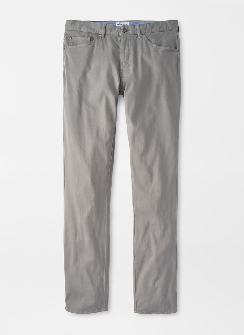 Peter Millar Crown Ultimate Sateen Five-Pocket Pant Gale Grey