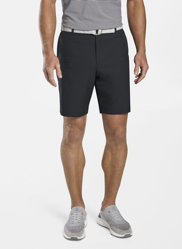 Peter Millar Salem High Drape Performance Short Black