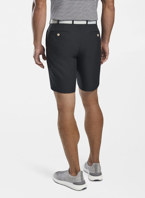 Peter Millar Salem High Drape Performance Short Black