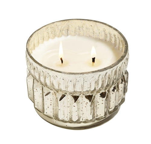 Field + Fleur Merriest Holiday 2 Wick Mercury Glass