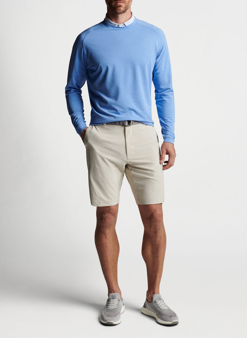 Peter Millar Cradle Performance Crewneck in Maritime