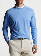 Peter Millar Cradle Performance Crewneck in Maritime