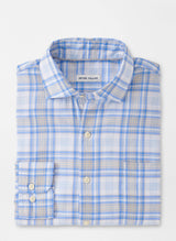 Peter Millar Pawley Summer Soft Cotton Sport Shirt White