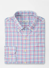 Peter Millar Norland Cotton-Stretch Sport Shirt Maritime