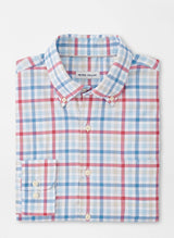 Peter Millar Walker Crown Lite Cotton Stretch Sport Shirt Twilight