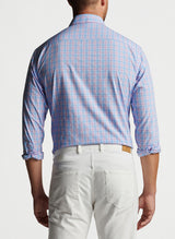 Peter Millar Gene Performance Poplin Sport Shirt Cottage Blue