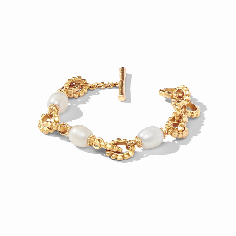 Julie Vos Marbella Pearl Demi Bracelet