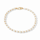 Julie Vos Marbella Necklace Gold Freshwater Pearl