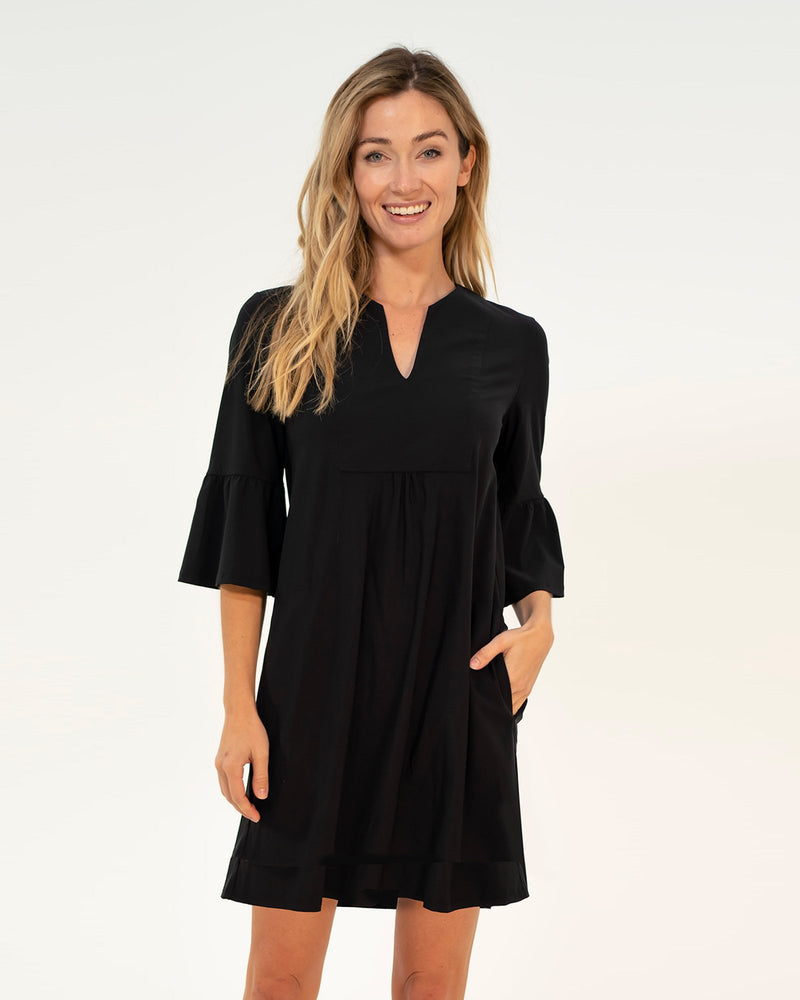 Jude Connally Kerry Dress Long Jude Cloth - Black