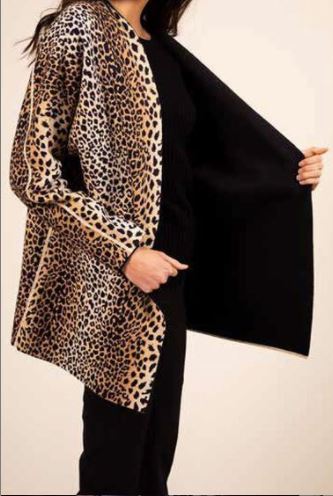 OST Printed Cheetah Cardigan-Reversible