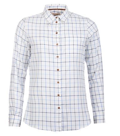 Barbour Triplebar Shirt Oxford Blue