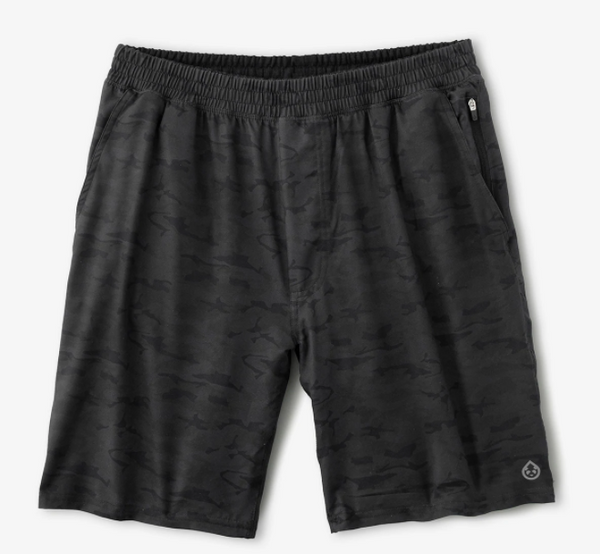 Tasc Performance Recess 8" Tech Short Black Camo