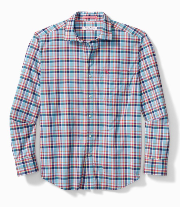 Tommy Bahama Siesta Key Napa Check IslandZone Shirt