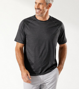 Tommy Bahama Delray IslandZone Crewneck T-Shirt Jet Black