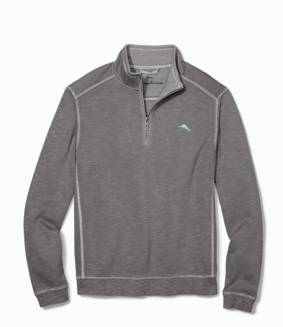 Tommy Bahama Tobago Bay Half-Zip Sweatshirt Cave