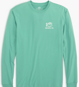 Southern Tide Men's 19th Hole Long Sleeve T-Shirt Agate Green