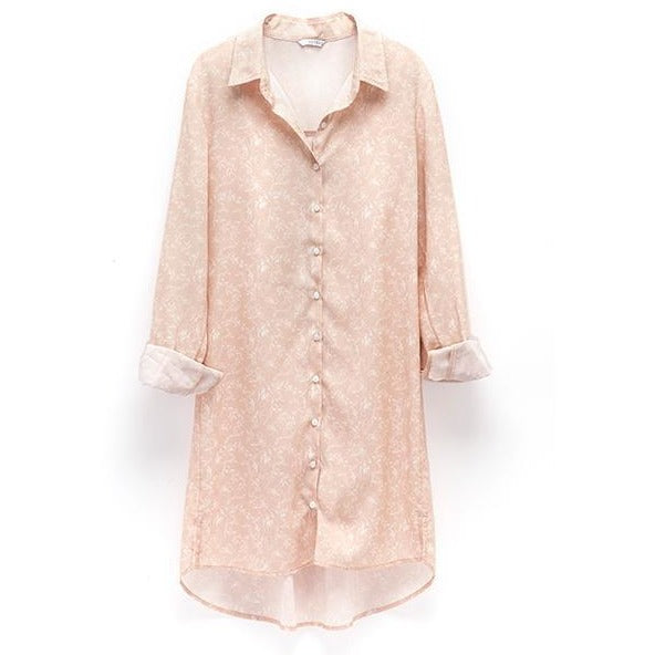 ASTARS Lisette Shirtdress Pink Tint Floral