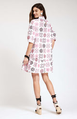 Tyler Boe Pippa Poplin Kalidoscope Dress Multi